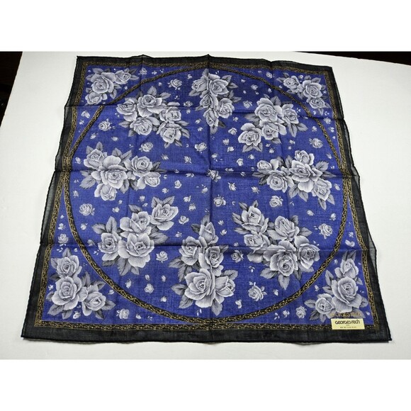 Georges Rech Lot Of 3 Handkerchief Neckerchief Bandana Scarf - Picture 4 of 5